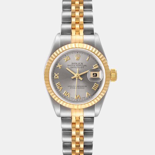 K Yellow Gold And Stainless Steel Datejust 69173 Automatic Women's Wristwatch 26 mm - Rolex - Modalova