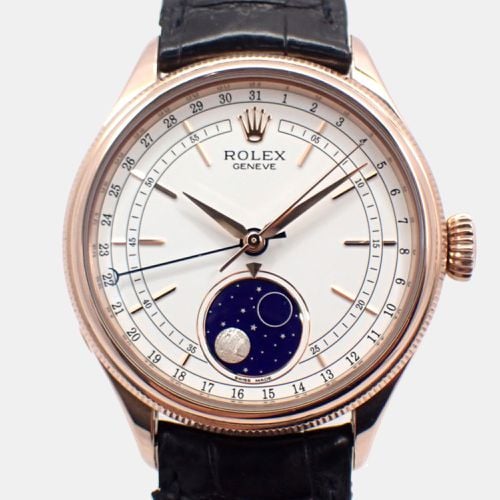 Everose gold Cellini Cellini Moon Phase 50535 Watch 36 mm - Rolex - Modalova