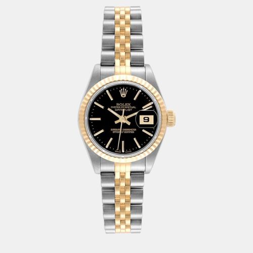 Datejust Steel Yellow Gold Dial Ladies Watch 79173 - Rolex - Modalova