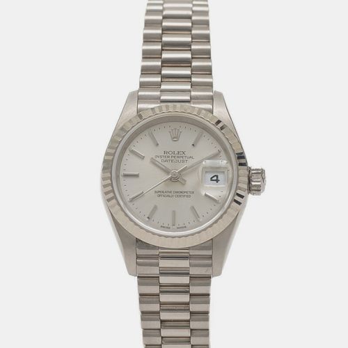 K White Gold Datejust 79179 Automatic Women's Wristwatch 25 mm - Rolex - Modalova