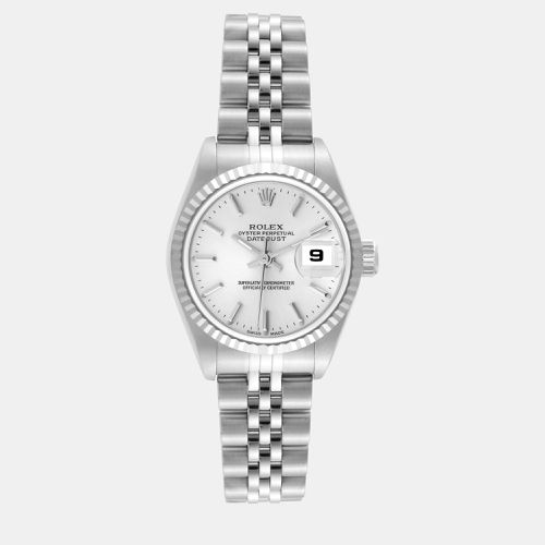 Datejust Steel White Gold Ladies Watch 79174 - Rolex - Modalova