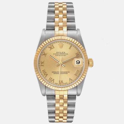 Rolex Datejust Midsize Steel Yellow Gold Ladies Watch 78273 - Rolex - Modalova