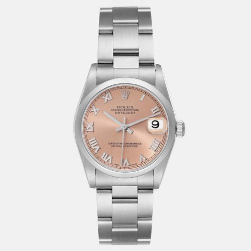 Rolex Datejust 31 Midsize Salmon Dial Steel Ladies Watch 78240 - Rolex - Modalova