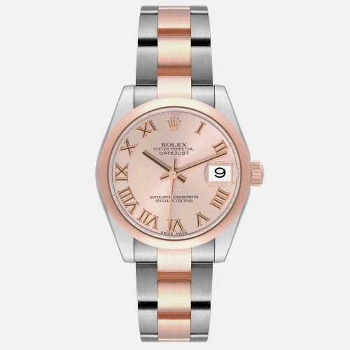 Datejust 31 Midsize Steel Rose Gold Ladies Watch 178241 - Rolex - Modalova