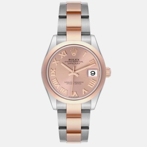 Rolex Datejust Midsize Steel Rose Gold Ladies Watch 278241 31 mm - Rolex - Modalova