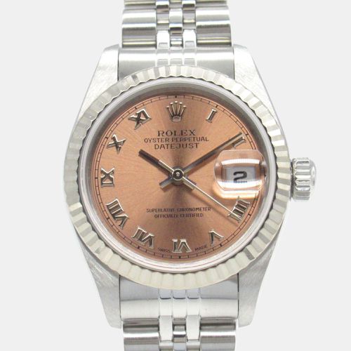 K White Gold Stainless Steel Datejust U-number Wristwatch - Rolex - Modalova