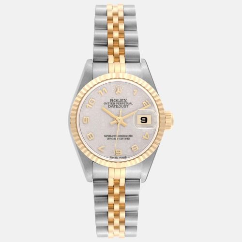 Rolex Datejust Steel Yellow Gold Ivory Anniversary Dial Ladies Watch 26.0 mm - Rolex - Modalova