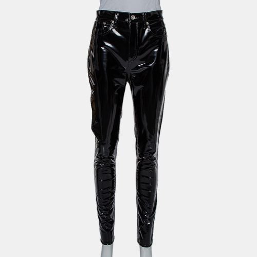 Rag & Bone Black Synthetic High Rise Pants M - Rag & Bone - Modalova