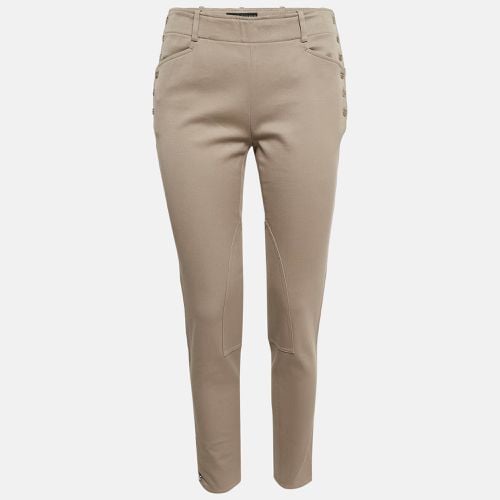 Ralph Lauren Beige Stretch Knit Patton Jodphur Pants S - Ralph Lauren - Modalova