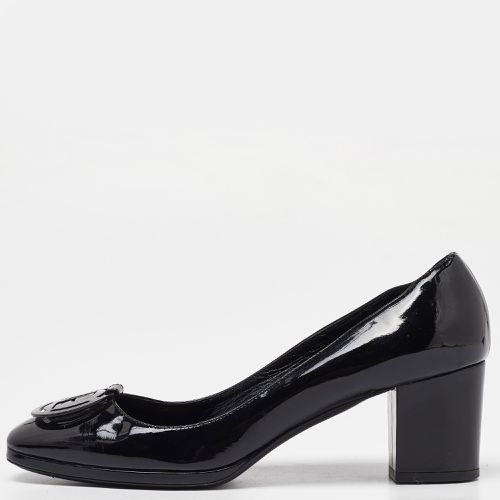 Ralph Lauren Collection Black Patent Leather Block Heel Pumps Size 40 - Ralph Lauren Collection - Modalova