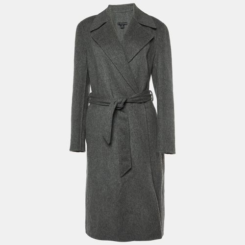 Ralph Lauren Grey Wool Belted Overcoat M - Ralph Lauren - Modalova