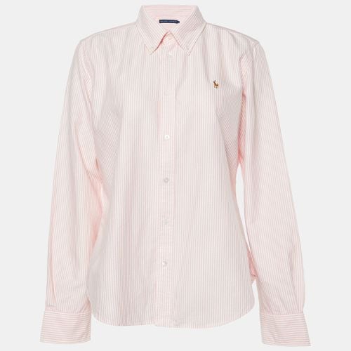 Ralph Lauren Pink Pinstripe Buttoned Down Shirt XL - Ralph Lauren - Modalova