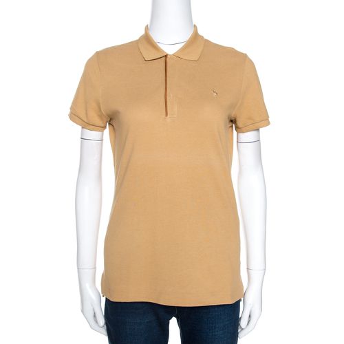 Ralph Lauren Brown Cotton Pique Skinny Polo T-Shirt M - Ralph Lauren - Modalova