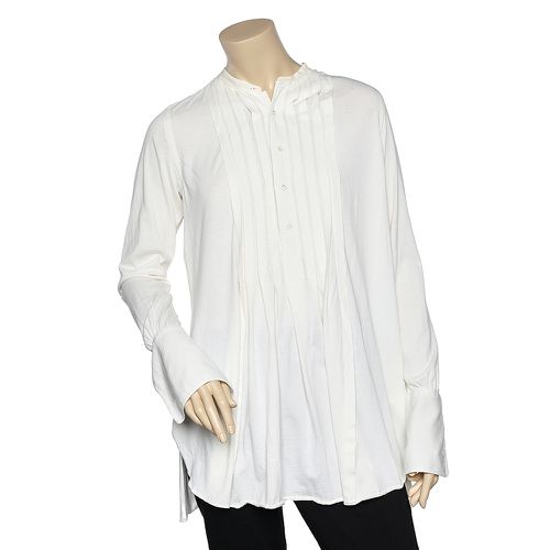 Ralph Lauren Cream Cotton Tunic Blouse M - Ralph Lauren - Modalova