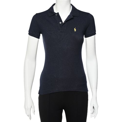 Cotton Pique Skinny Polo T-Shirt XS - Ralph Lauren - Modalova