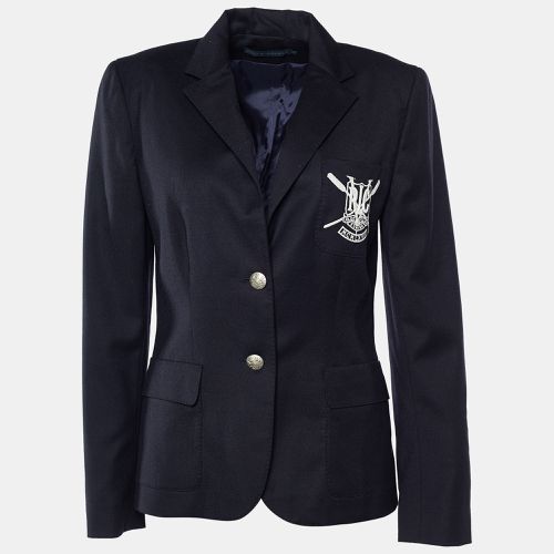 Wool Rowing Club Embroidered Blazer M - Ralph Lauren - Modalova