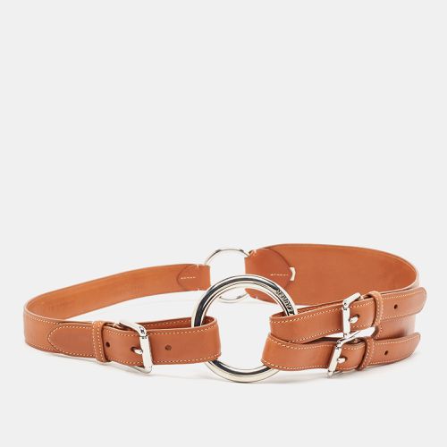 Ralph Lauren Brown Leather Buckle Waist Belt - Ralph Lauren - Modalova