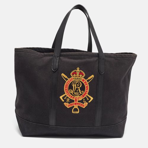 Canvas Embroidered Tote - Ralph Lauren - Modalova