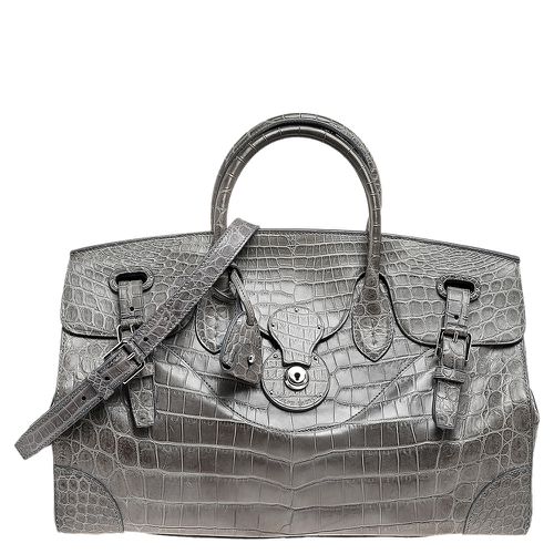 Alligator Ricky Tote - Ralph Lauren - Modalova