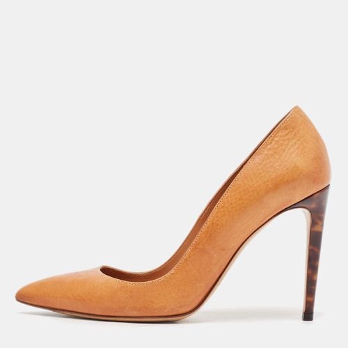 Ralph Lauren Orange Leather Pointed Toe Pumps Size 38 - Ralph Lauren - Modalova