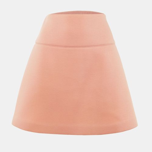 RED Valentino Coral Pink Jersey A-Line Mini Skirt M - RED Valentino - Modalova
