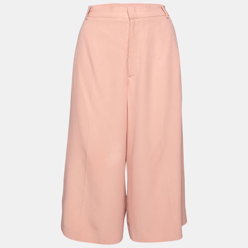 RED Valentino Pink Crepe Cropped Trouser M - RED Valentino - Modalova