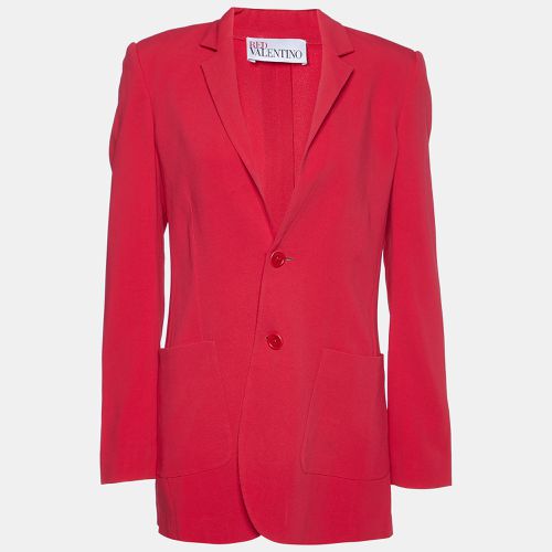 RED Valentino Pink Crepe Tailored Blazer M - RED Valentino - Modalova