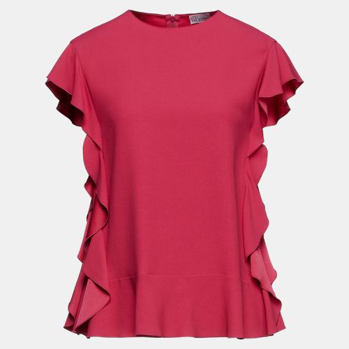 Redvalentino Acetate Short Sleeved Top 40 - RED Valentino - Modalova