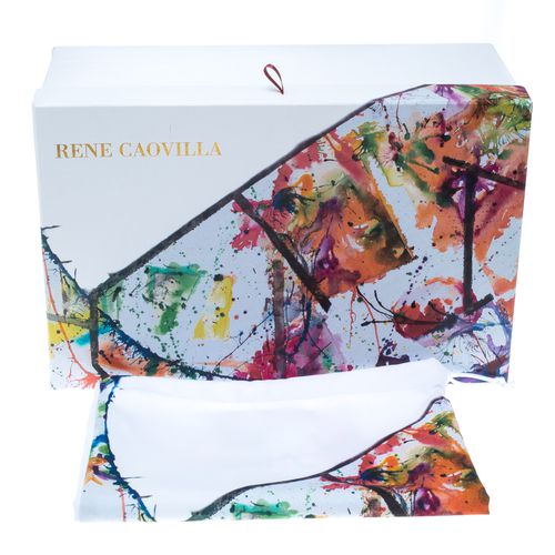 Mahaweb Abstract Design Limited Edition Shoe Box & Dust Bag for Rene Caovilla - René Caovilla - Modalova