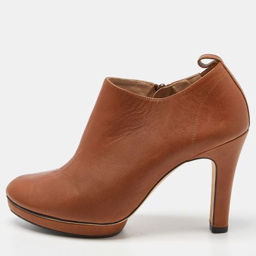 Repetto Brown Leather Platform Ankle Booties Size 40 - Repetto - Modalova