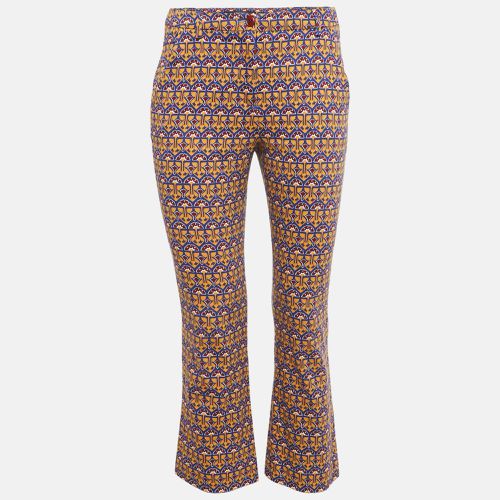 Weekend Max Mara Multicolor Printed Cotton Capri Pants S - Weekend Max Mara - Modalova