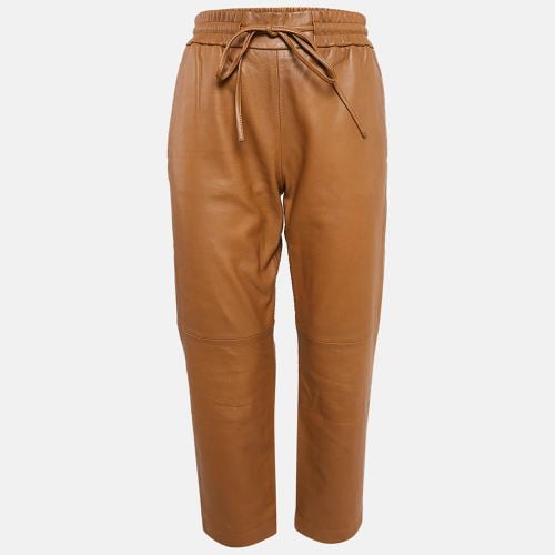 Weekend Max Mara Brown Leather Pants XS - Weekend Max Mara - Modalova