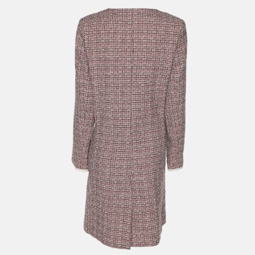 Multcolor Tweed Button Front Jacket M - Weekend Max Mara - Modalova