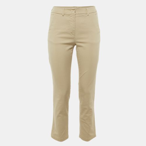 Weekend Max Mara Beige Cotton Trousers S - Weekend Max Mara - Modalova