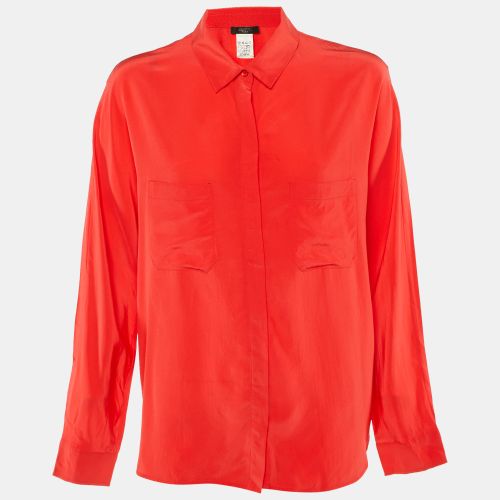 Silk Button Front Blouse XL - Weekend Max Mara - Modalova
