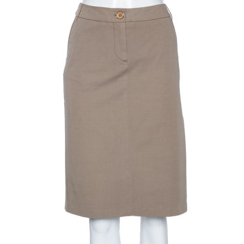 Weekend Max Mara Ecru Cotton Skirt L - Weekend Max Mara - Modalova