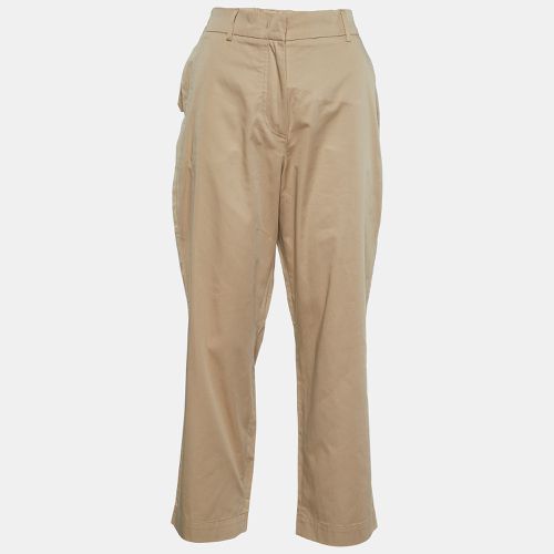 Weekend Max Mara Beige Cotton Chino Trousers S - Weekend Max Mara - Modalova