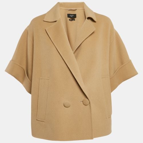 Felt Wool Double Breasted Short Coat S - Weekend Max Mara - Modalova