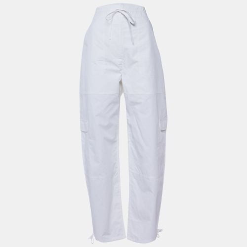 Toteme White Cotton Cargo Trousers XL - Toteme - Modalova