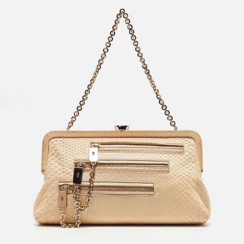 Light Snake Triple Zip Chain Clutch - Tod's - Modalova