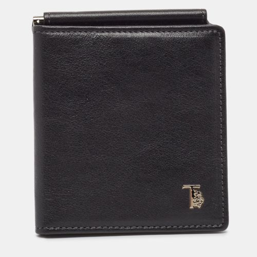 Tod's Black Leather Money Bifold Wallet - Tod's - Modalova