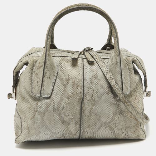 Tod's Grey Python D-Styling Bowler Bag - Tod's - Modalova