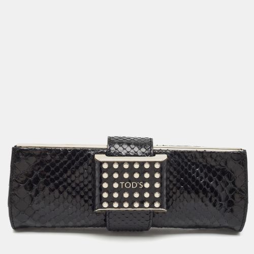 Python Studded Frame Clutch - Tod's - Modalova