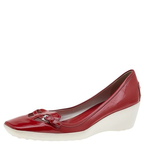 Tod's Red Patent Leather Pumps Size 41 - Tod's - Modalova