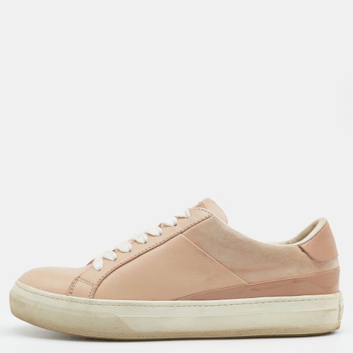 Tod's Beige Leather Low Top Sneakers Size 37 - Tod's - Modalova