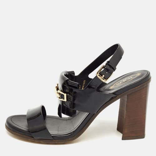 Patent Leather Buckle Slingback Sandals Size 37 - Tod's - Modalova