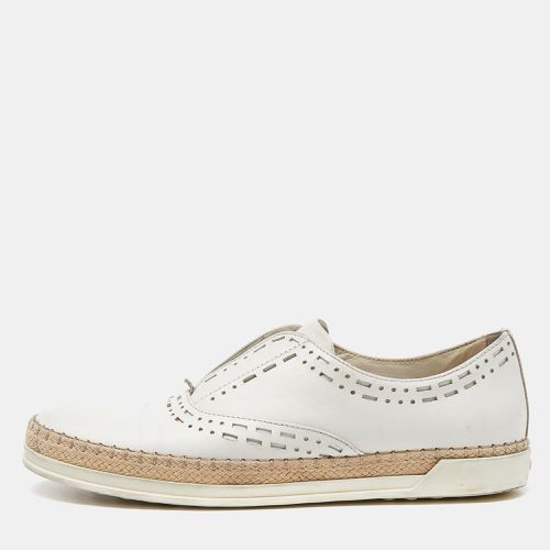 Leather Espadrille Flat Size 38 - Tod's - Modalova