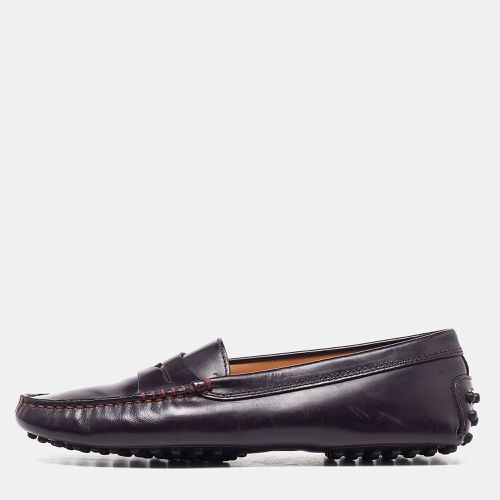 Leather Detail Penny Loafers Size 35.5 - Tod's - Modalova