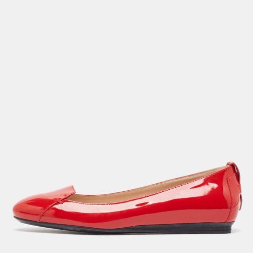 Tod's Red Patent Leather Ballet Flats Size 38 - Tod's - Modalova