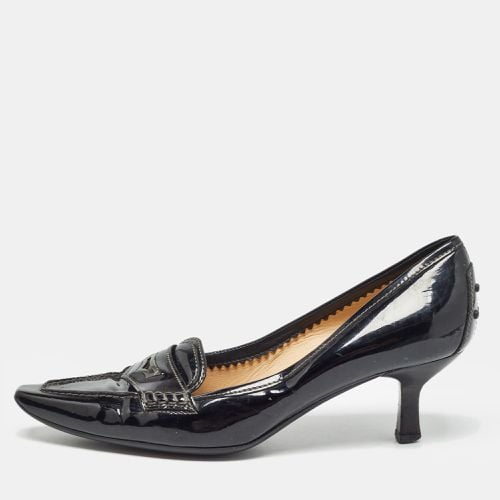 Tod's Black Patent Leather Loafer Pumps Size 39 - Tod's - Modalova